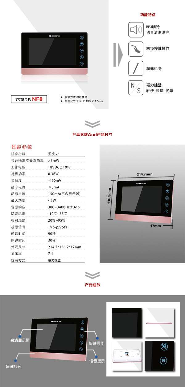 上海浦东新区楼宇可视室内主机二号